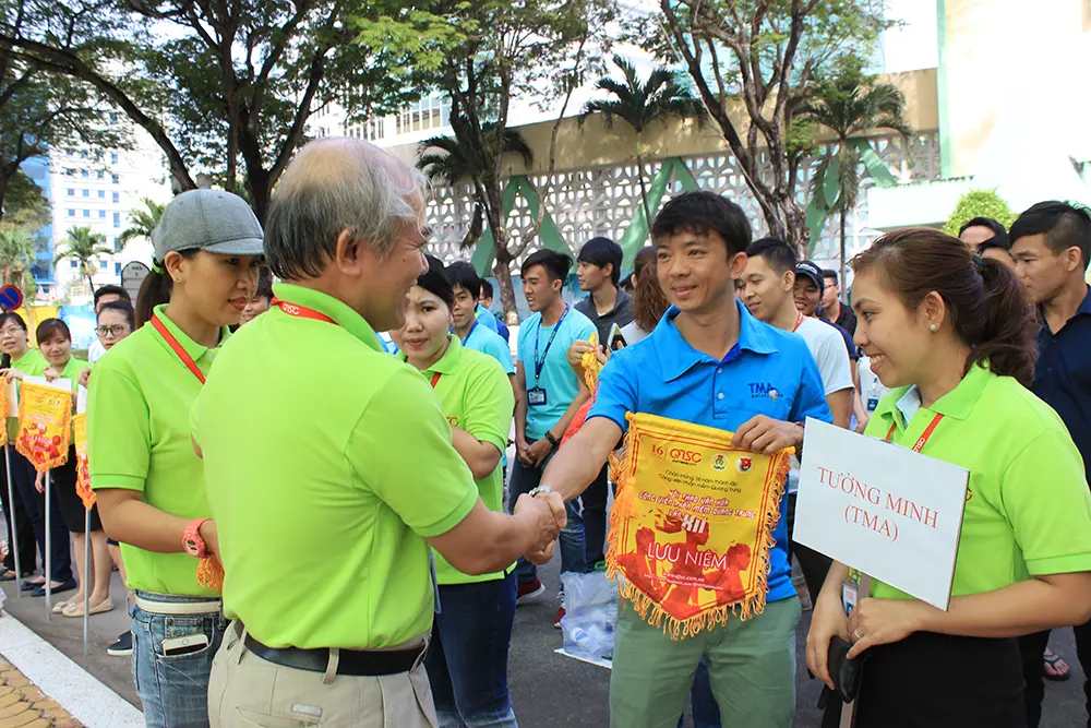 Hội thao QTSC - TMA ra quân thành công